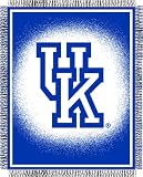 Kentucky Wildcats NCAA Triple Woven Jacquard Throw (019 Focus) (48x60)
