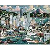 MasterPieces ~ Collector Suitcase 1000-piece Puzzle 'Seattle'
