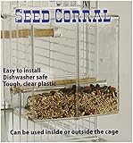 Creative Foraging Systems+E487 Seed Corral No Mess Pet Feeder