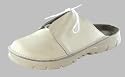Alpro Clogs ''C 200'' aus Alpro Leder in weiss mit schmalem Fussbett