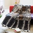 Onitiva - [Primeval Flavor -A] Patchwork Throw Blanket (86.6 by 63 inches)