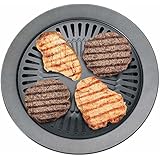 Chefmaster KTGR5 13-Inch Smokeless Stovetop Barbecue Grill
