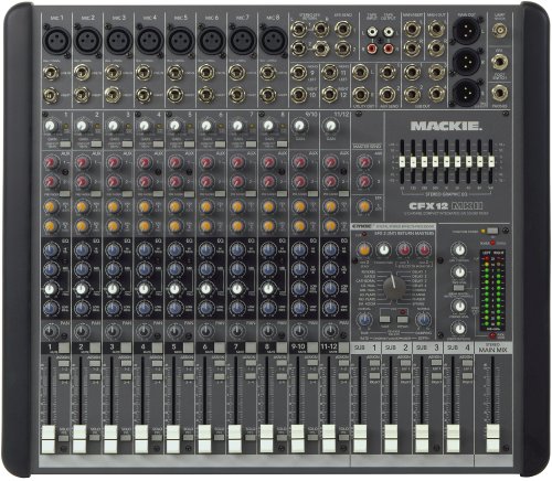Mackie CFX 12-mkII 12-Ch Compact SR Mixer wEffects