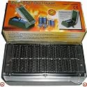 Universal Solar Battery Charger, Charges 2 Batteries