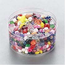 G&uuml;termann / KnorrPrandell 2281931 - Perlenmix bunt 53x101mm 7-9mm, 170 g/Dose