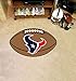 FANMATS 5734 Houston Texans Football Rug - 20.5in. x 32.5in. | Sports Fan Home Decor Rug and Tailgating Mat