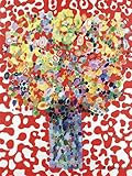 GreenBox Art Abstract Bouquet Red Wall Art 30x40 GreenBox Art Abstract Bouquet Red Wall Art 30x40