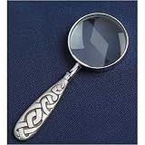 Kitchen & Housewares : Celtic Knotwork English Pewter Magnifying Glass
