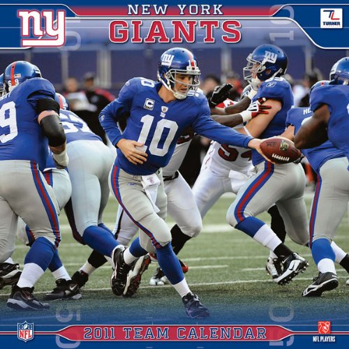 2011 New York Giants Calendar