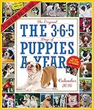 The 365 Puppies-A-Year Picture-A-Day Wall Calendar 2016