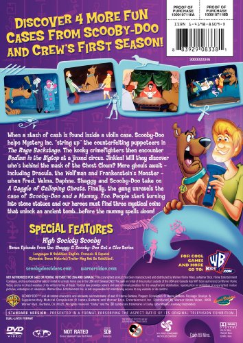 Scooby Doo Where Are You: Season One V.3 [DVD] [2009] [Region 1] [US Import] [NTSC]