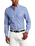 Nautica Men's Long Sleeve Saturated Stripe Shirt