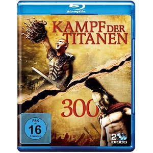 Kampf der Titanen & 300 [Blu-ray]