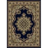 Radici USA Castello IX 10 x 13 Navy Area Rug