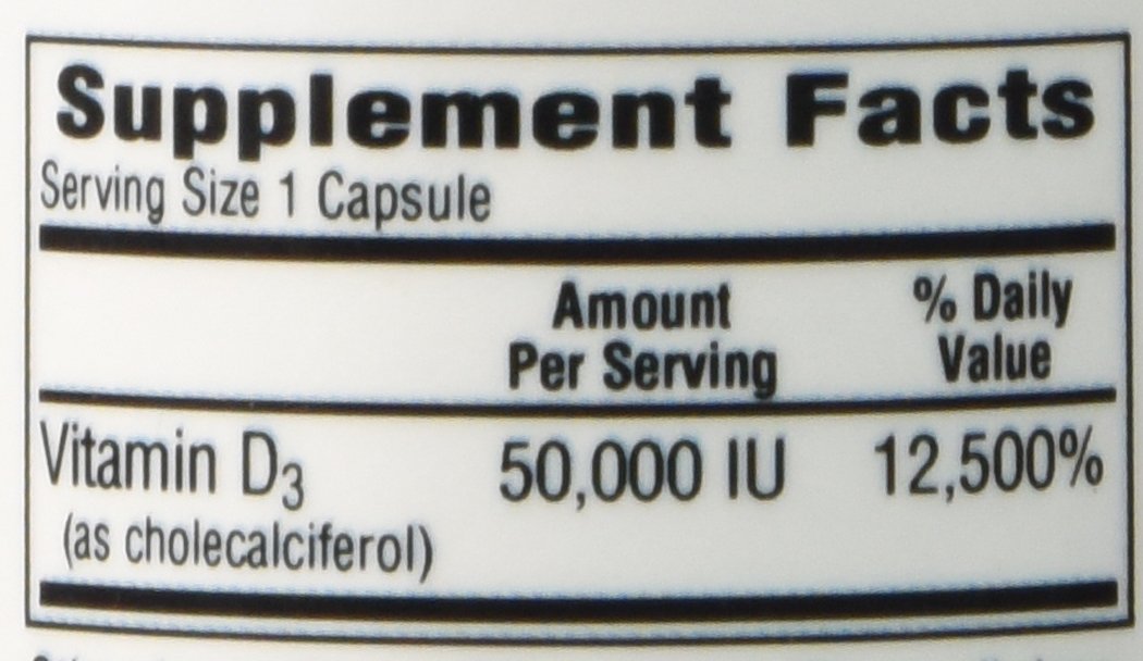 Amazon.com: BioTech Pharmacal - D3-50 (50,000 IU) - 100 Count ...