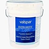 Valspar 004.0797177.008 Integrity Exterior Latex Satin House Paint