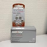 Rayovac Extra Advanced, size 312 Hearing Aid Battery (pack 60 pcs)