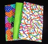 Crayons & Puzzel Receiving Blankets (Set of 3)