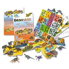 Folia 3D Modellogic Anni's Apartment, Zootiere & Dinosaurier 8er Set