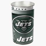 NEW YORK JETS TAPERED WASTEBASKET