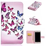 UNEXTATI Galaxy S7 Edge ケース 手帳型ケース 高級PUレザー カード収納 ホルダー 付き 耐衝撃 全面保護 スタンド機能付き Samsung Galaxy S7 Edgeケース