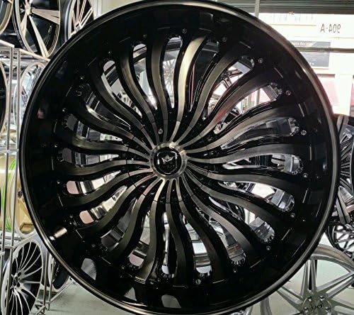 24" INCH AVICCI B24 WHEELS RIMS & TIRE FIT CHEVY GMC CADILLAC FORD NISSAN