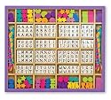 Melissa & Doug Deluxe Wooden Stringing Beads with over 200 beads