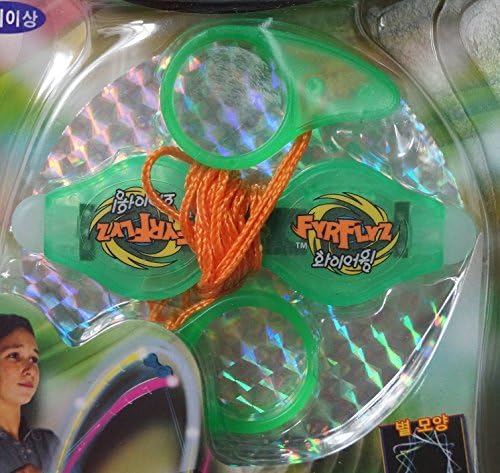 i-Star FyrFlyz Light Up Toy : Cyclone Green and White LED
