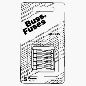 Bussmann BP/AGC-5 Automotive Fuses