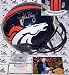 John Elway Autographed/Hand Signed Denver Broncos Authentic Full Size Proline Football Helmet