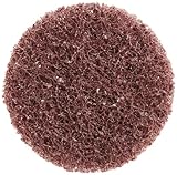 3M Scotch-Brite HS-DS Medium Grit, 2" x NH Aluminum Oxide High Strength TS Roloc Disc Maroon (50 Pack)