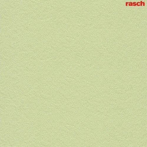 Rasch Tapete 241433 Papiertapete Uni gr&uuml;n modern