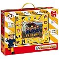 Fireman Sam 2 in 1 Giant Activity Floor Puzzle (53 Pieces)
