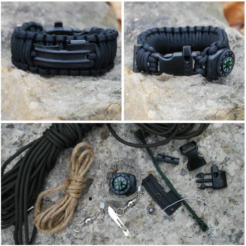 Survivor Strapz ULTIMATE SURVIVAL STRAP Para-Cord Survival Bracelet