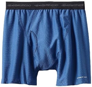 ExOfficio Men's Give-N-Go Boxer Brief,Ocean,Medium