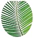 Toilet Tattoos TT-1500-R Palm Frond Design, Round