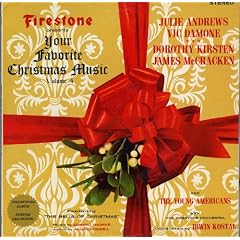 Firestone Presents Your Favorite Christmas Music Volume 4 by Julie Andrews, Vic Damone, The Firestone Orchestra, and Irwin Kostal (Vinyl) - Collector's Edition