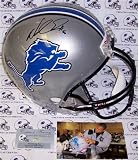 Ndamukong Suh Autographed/Hand Signed Detroit Lions Full Size Helmet