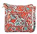 Bella Taylor Bali Bright Quilted Large Cross Body Messenger Bag Shoulder Bag