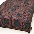 Bedspread Coverlet Cotton Block Print Size Queen