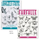 61OvMRXpnrL. SL160  Tattoo Angeli & Fate Angels & Fairies and Tattoo Farfalle Butterflies Books
