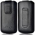 Original Collos Magic Black XL Motorola DEFY MOTOBLUR OUTDOOR Handytasche Tasche Etui Slim Case Schwarz inkl. R�ckziehfunktion EasyOut Pullstrip / Neue Collection 2011