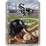 Chicago White Sox MLB Woven Tapestry Throw (Home Field Advantage) (48""x60"")