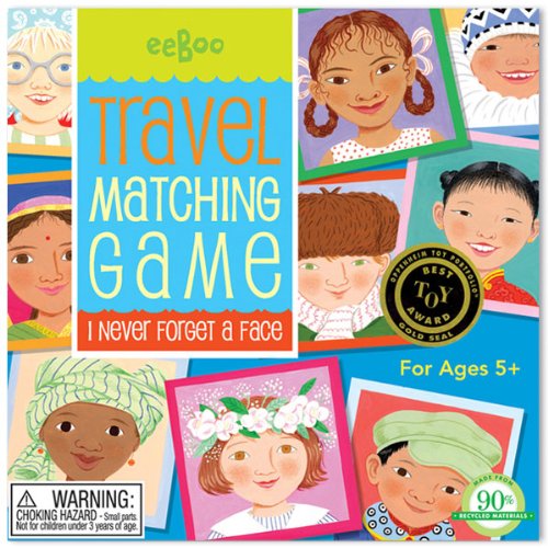 Eeboo I Never Forget Memory Game