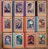 Series of Unfortunate Events Set of 12 Books (Volumes 2 - 13) (Reptile Room ~ Wide Window ~ Miserable Mill ~ Austere Academy ~ Ersatz Elevator ~ Vile Village ~ Hostile Hospital ~ Carnivorous Carnival ~ Slippery Slope ~ Grim Grotto ~ Penultimate Peril ~ The End)