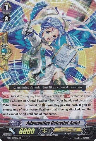 Cardfight!! Vanguard TCG - Adamantine Celestial, Aniel (BT11/009EN) - Seal Dragons Unleashed