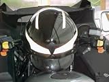 Reflective Motorcycle Helmet Decal Kit - Black