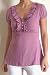 Tess Eco-Friendly Bamboo Nursing Top - Choose from Mulberry, Plum Red, Olive