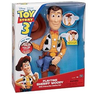 Toy Story 3 Talking Toy - Playtime Sheriff Woody by Toy Story