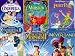 Cinderella 1 & 2 / Little Mermaid 1 & 2 / Peter Pan 1 & 2 - Set 6 VHS tapes